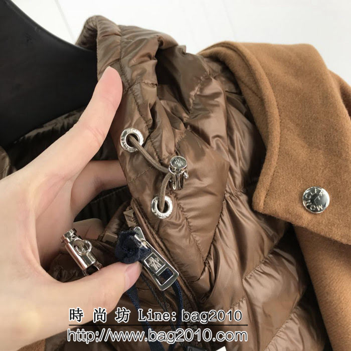 MONCLER蒙口 兩件套 毛呢大衣羽絨 奢華典範 Moncler羽皇可脫卸羽絨羊毛大衣 男女同款 ydi2041